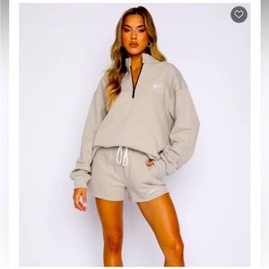 White fox boutique lounge set